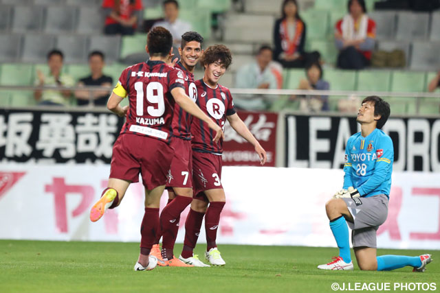 加入後初ゴールを決め、勝利に貢献した中坂 勇哉（神戸）【ＹＮＣ GS 第6節 神戸vs名古屋】