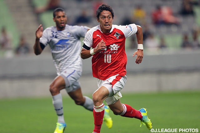 6本のシュートを放つ奮闘を見せた清武 功暉（熊本）【明治安田Ｊ２ 第15節 熊本vs町田】