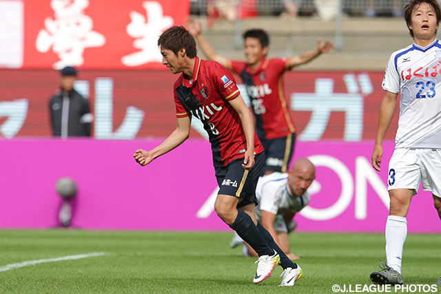 2得点で勝利の原動力となった土居 聖真（鹿島）【明治安田Ｊ１ 1st 第14節 鹿島vs甲府】