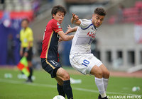 前線で奮闘し、3本のシュートを放ったクリスティアーノ（甲府）【明治安田Ｊ１ 1st 第14節 鹿島vs甲府】