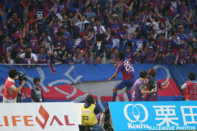 80分に前田 遼一（FC東京）が値千金の決勝ヘッド【明治安田Ｊ１ 1st 第14節 FC東京vsＧ大阪】