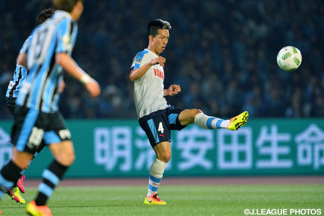 4試合連続ゴールを狙った小林 祐希（磐田）【明治安田Ｊ１ 1st 第14節 川崎Ｆvs磐田】