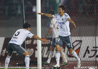 89分にダメ押しゴールを決めた山本 大貴（松本）【明治安田Ｊ２ 第15節 金沢vs松本】