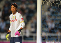 8試合ぶりの出場を果たした楢﨑 正剛（名古屋）【明治安田Ｊ１ 1st 第7節 福岡vs名古屋】