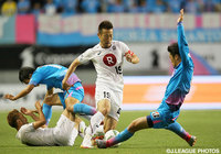 鳥栖ゴールへ果敢に迫った渡邉 千真（神戸）【明治安田Ｊ１ 1st 第7節 鳥栖vs神戸】