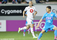 2試合連続ゴールを狙ったレアンドロ（神戸）【明治安田Ｊ１ 1st 第7節 鳥栖vs神戸】