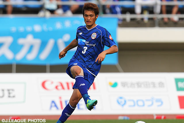 Ｊ２通算100試合出場を果たした渡辺 広大（山形）【明治安田Ｊ２ 第16節 山形vs横浜FC】