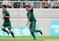 CKから強烈な決勝ヘッドを突き刺した當間 建文（松本）【明治安田Ｊ２ 第16節 松本vs北九州】