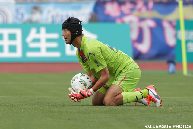 安定した守備で2試合連続無失点に抑えた髙原 寿康（町田）【明治安田Ｊ２ 第16節 町田vs徳島】