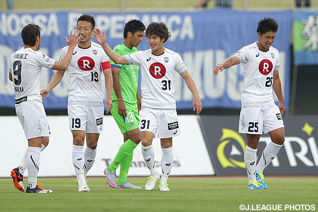 今大会2試合連続ゴールを決めた中坂 勇哉（神戸）【ＹＮＣ GS 第7節 湘南vs神戸】