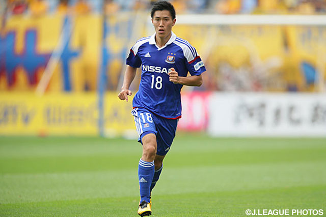 先発出場を果たし勝利に貢献した遠藤 渓太（横浜FM）【ＹＮＣ GS 第7節 仙台vs横浜FM】