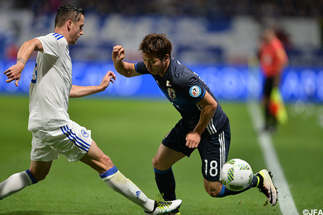 Ａ代表初先発を飾った浅野 拓磨(広島)【キリンカップ2016 日本代表vsボスニア・ヘルツェゴビナ代表】