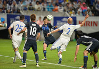 初戦に続いて先発出場を果たした柏木 陽介(浦和)【キリンカップ2016 日本代表vsボスニア・ヘルツェゴビナ代表】