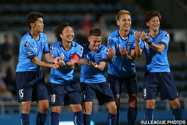 大﨑 玲央がリーグ戦初ゴールを決め、幸先よく先制した横浜FC【明治安田Ｊ２ 第17節 横浜FCvs水戸】