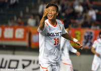 内田 健太のCKが直接決まって同点とした愛媛【明治安田Ｊ２ 第17節 山口vs愛媛】