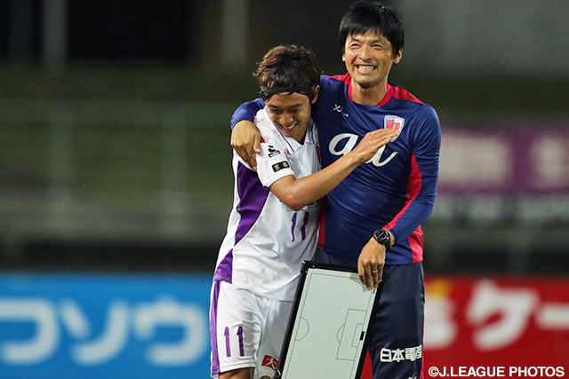 2ゴールで勝利の立役者となった堀米 勇輝（京都）【明治安田Ｊ２ 第17節 讃岐vs京都】