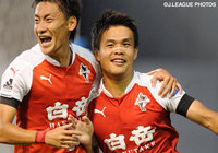 2ゴールと大活躍の平繁 龍一（熊本）【明治安田Ｊ２ 第17節 熊本vs金沢】