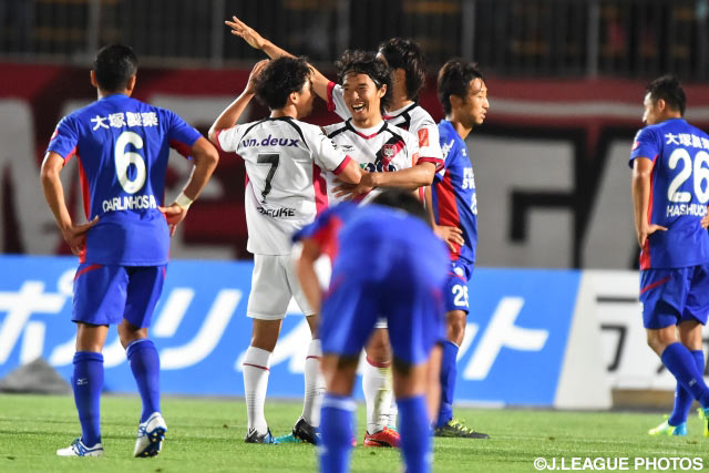 押谷 祐樹のゴールで接戦を制した岡山【明治安田Ｊ２ 第17節 徳島vs岡山】