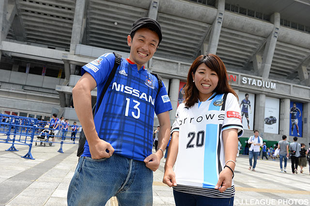 彼は横浜FMファンで彼女は川崎Ｆファン？どうか喧嘩はなさらずに！【明治安田Ｊ１ 1st 第15節 横浜FMvs川崎Ｆ】