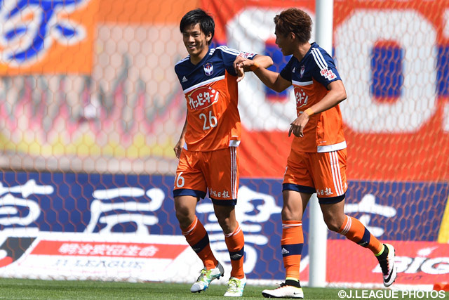 アシストを決め90分精力的に動き回った端山 豪（新潟）【明治安田Ｊ１ 1st 第15節 新潟vs大宮】