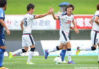 4分に相手オウンゴールで幸先良く先制したＣ大23【明治安田Ｊ３ 第12節 富山vsＣ大23】