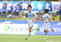 先制点に加え、土壇場で起死回生の同点弾を決めた鈴木 孝司（町田）【明治安田Ｊ２ 第18節 水戸vs町田】