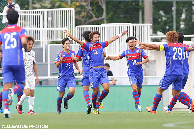 2試合連続の先制点を挙げたユ インス（Ｆ東23）【明治安田Ｊ３ 第12節 Ｆ東23vs藤枝】