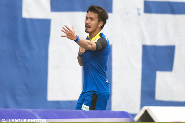 90分の今季初得点で試合を決定づけた伊佐 耕平（大分）【明治安田Ｊ３ 第12節 大分vs相模原】