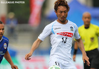 65分に同点ヘッドを決めた木島 徹也（讃岐）【明治安田Ｊ２ 第18節 山形vs讃岐】