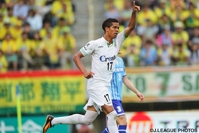 Ｊリーグ初得点で反撃の狼煙を上げたドウグラス ヴィエイラ（東京Ｖ）【明治安田Ｊ２ 第18節 千葉vs東京Ｖ】