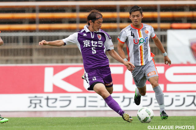 今季初先発で初得点を挙げ、快勝に貢献した岩沼 俊介（京都）【明治安田Ｊ２ 第18節 京都vs山口】