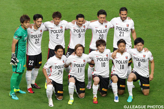 浦和のスターティングイレブン【明治安田Ｊ１ 1st 第10節 Ｇ大阪vs浦和】