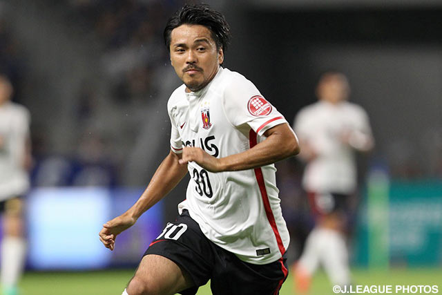 57分に投入され、同点ゴールを狙った興梠 慎三（浦和）【明治安田Ｊ１ 1st 第10節 Ｇ大阪vs浦和】