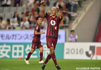 北本 久仁衛のリーグ戦5年ぶりとなるゴールで先制した神戸【明治安田Ｊ１ 1st 第16節 神戸vs鹿島】