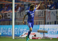 試合終了間際に同点ゴールを決めた下平 匠（横浜FM）【明治安田Ｊ１ 1st 第16節 大宮vs横浜FM】