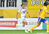 87分の交代まで中盤で奮闘した田中 佑昌（甲府)【明治安田Ｊ１ 1st 第16節 仙台vs甲府】