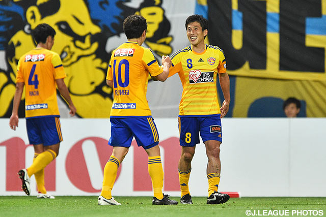 逆転ゴールを決めるなど大活躍を見せた野沢 拓也（仙台）【明治安田Ｊ１ 1st 第16節 仙台vs甲府】