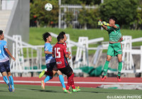 琉球の猛攻を凌ぎ、虎の子の1点を守り切った守山 健二（YS横浜）【明治安田Ｊ３ 第13節 琉球vsYS横浜】