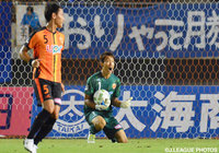 集中を切らさず8試合ぶりの無失点に貢献した一森 純（山口）【明治安田Ｊ２ 第19節 山口vs水戸】