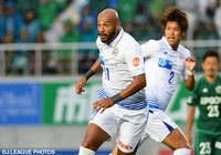 前線で起点となり、チャンスを作ったディエゴ（山形）【明治安田Ｊ２ 第19節 松本vs山形】