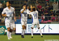 渡 大生（#16）と長谷川 悠（#9）の得点で追い上げる粘りを見せた徳島【明治安田Ｊ２ 第19節 Ｃ大阪vs徳島】