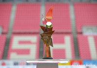 首位鹿島と2位川崎Ｆ、終了後にこのトロフィーを掲げるのはどちらのクラブだろうか【明治安田Ｊ１ 1st 第17節 鹿島vs福岡】