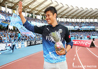 本日対戦する両チームのOBである川島 永嗣選手が来場！宇宙兄弟とコラボした「宇宙服ユニフォーム」に身を包みます【明治安田Ｊ１ 1st 第17節 川崎Ｆvs大宮】