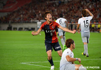 そのゴールで鹿島のリードを2点に広げた土居 聖真。ビッグマッチで勝負強さをみせる【明治安田Ｊ１ 1st 第17節 鹿島vs福岡】