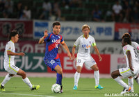 両チーム最多6本のシュートを放ったクリスティアーノ（甲府）【明治安田Ｊ１ 1st 第17節 甲府vs広島】