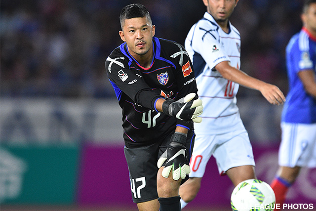 後半15本のシュートを浴びながらもゴールを死守した秋元 陽太（FC東京）【明治安田Ｊ１ 1st 第17節 横浜FMvsFC東京】