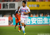 決定的なシュートを放った豊田 陽平（鳥栖）【明治安田Ｊ１ 1st 第17節 新潟vs鳥栖】