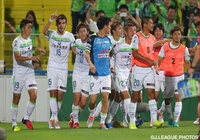 待望の先制ゴールを挙げた長谷川 アーリアジャスール（湘南）【明治安田Ｊ１ 1st 第17節 柏vs湘南】