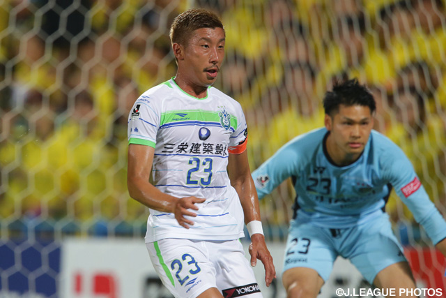 精力的な動きで前線を走り回った高山 薫（湘南）【明治安田Ｊ１ 1st 第17節 柏vs湘南】