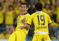 土壇場で同点ゴールを決めた輪湖 直樹（柏）【明治安田Ｊ１ 1st 第17節 柏vs湘南】